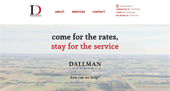 Desktop Screenshot of dallmaninsurance.com